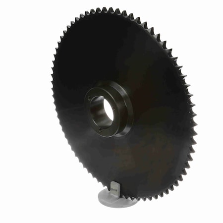 Browning Steel Bushed Bore Roller Chain Sprocket, 60Q72 60Q72